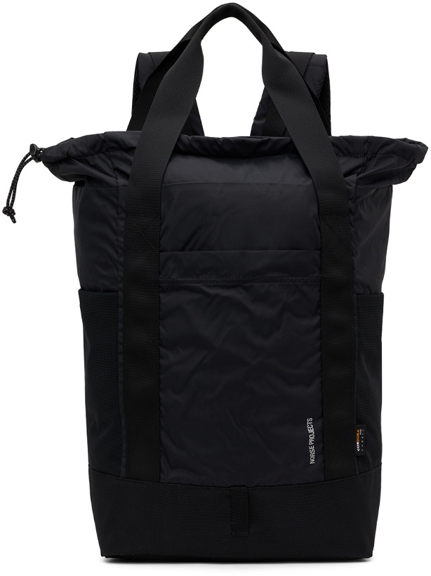 Photo: NORSE PROJECTS Black CORDURA Hybrid Backpack