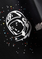 Billionaire Boys Club Embellished Astro Piqué Cotton Polo Shirt Black