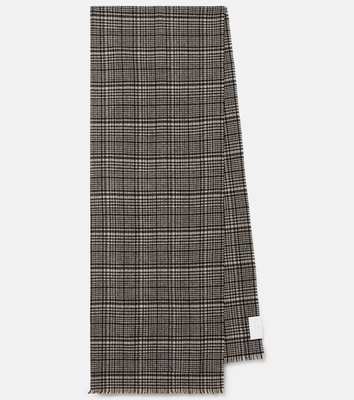 Brunello Cucinelli Cashmere checked scarf