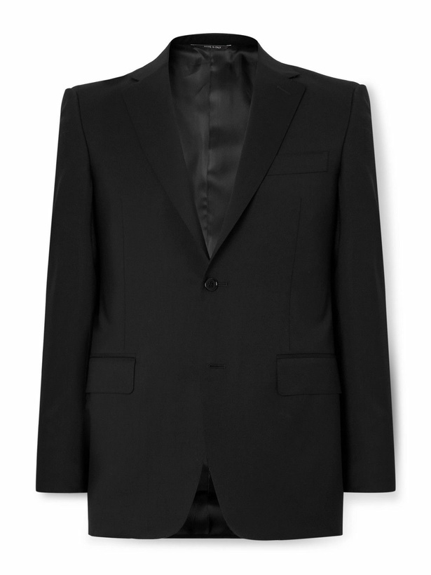 Photo: Canali - Super 130s Wool Suit Jacket - Black