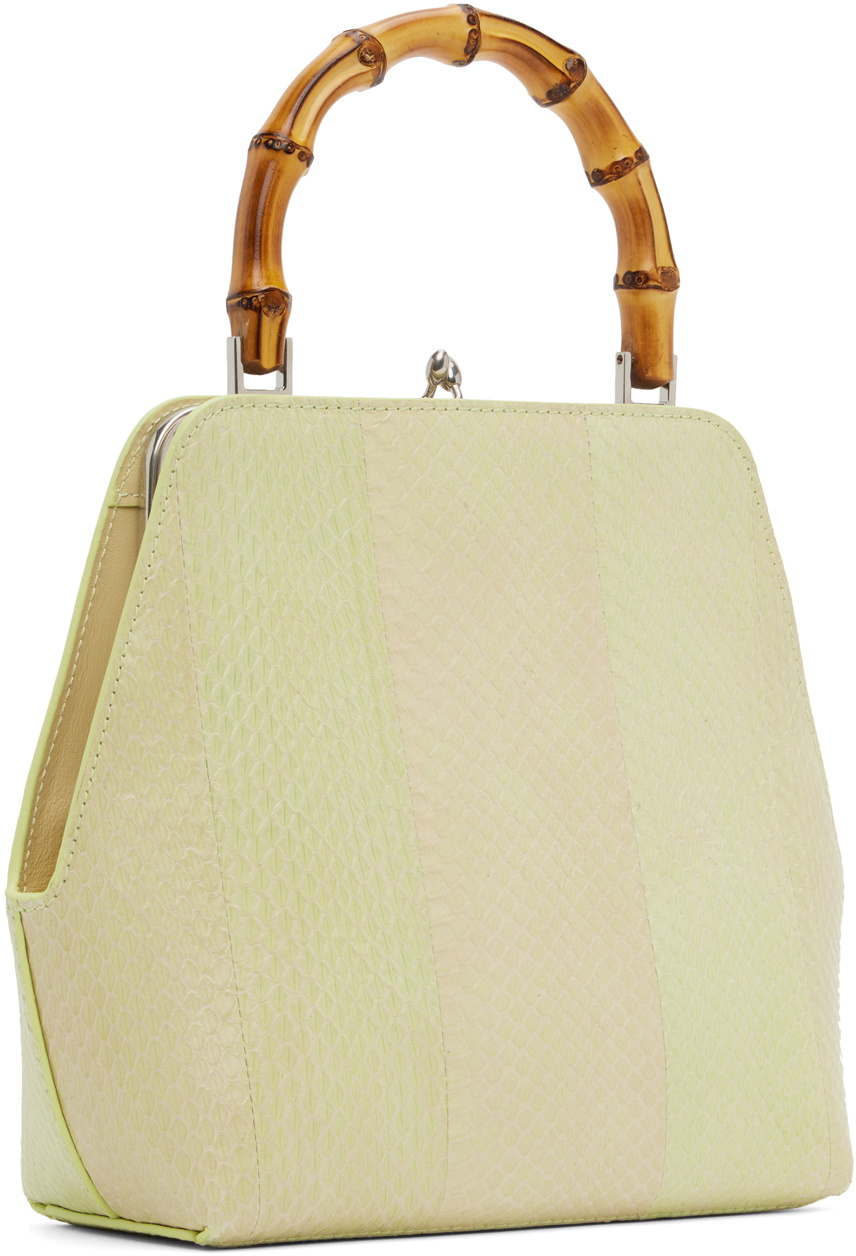 Jil Sander Green Small Goji Bag Jil Sander