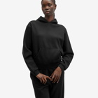 SKIMS Women's Cotton Fleece Pullover Hoodie in Onyx