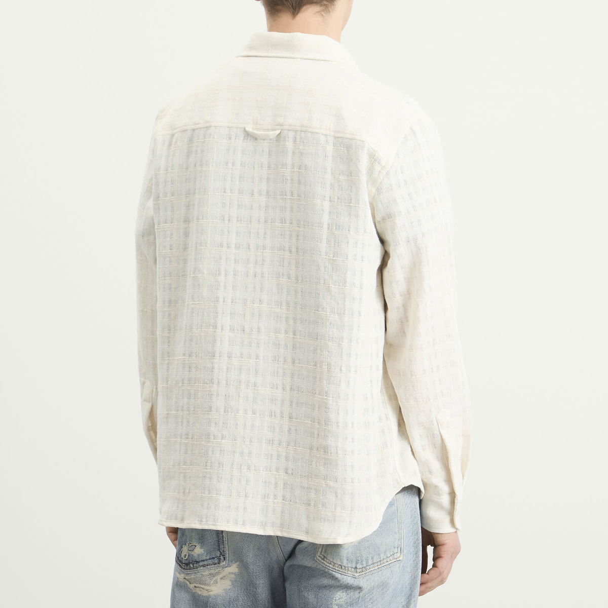 Won Hundred Men's Adriel Shirt in Cannoli Cream