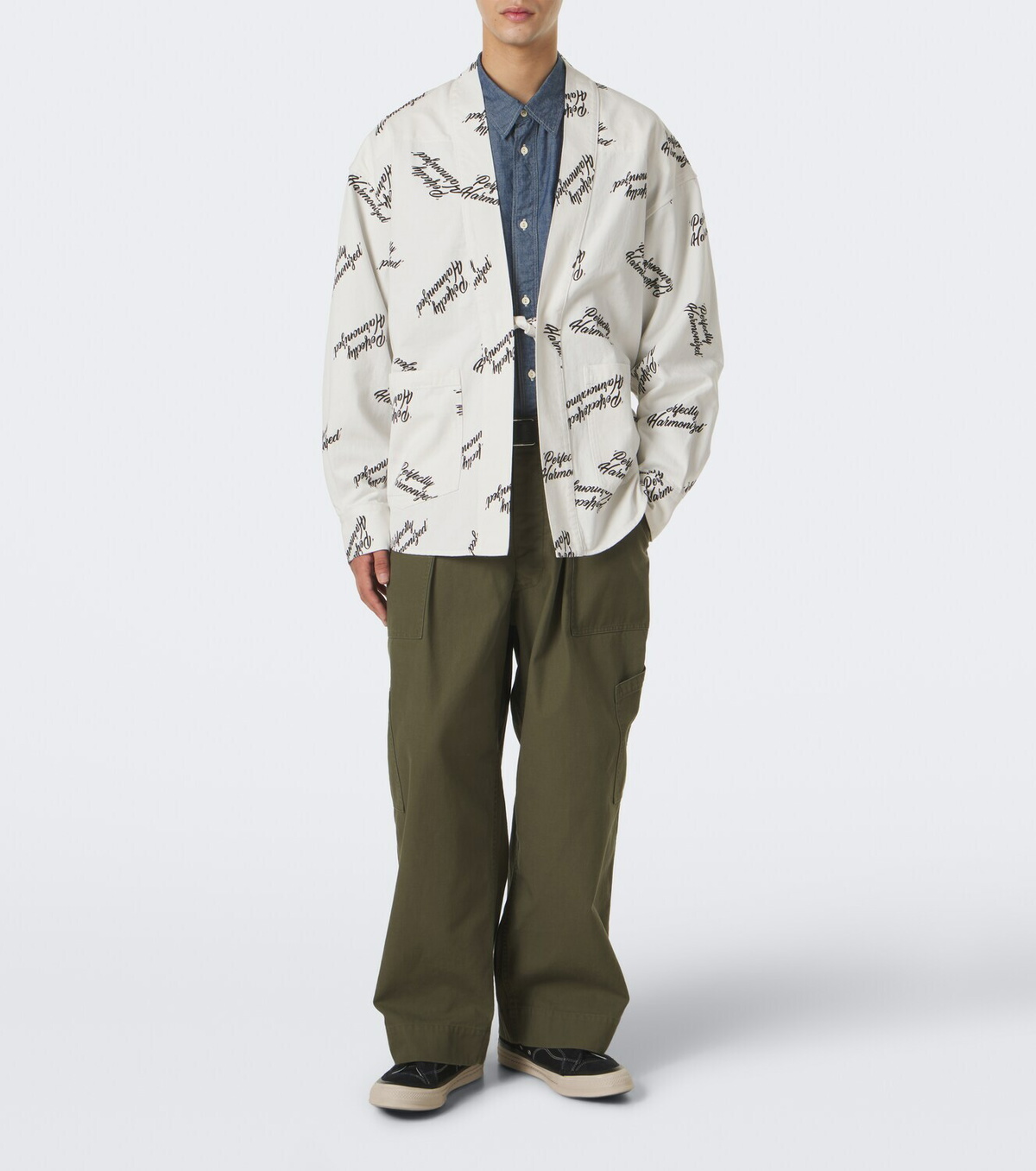 Visvim Lhamo printed cotton shirt
