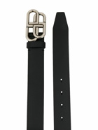 BALENCIAGA - Bb Belt Leather Belt