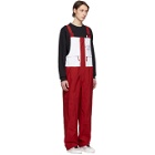 LQQK Studio for Paul and Shark Red and White Typhoon 20000 Overalls