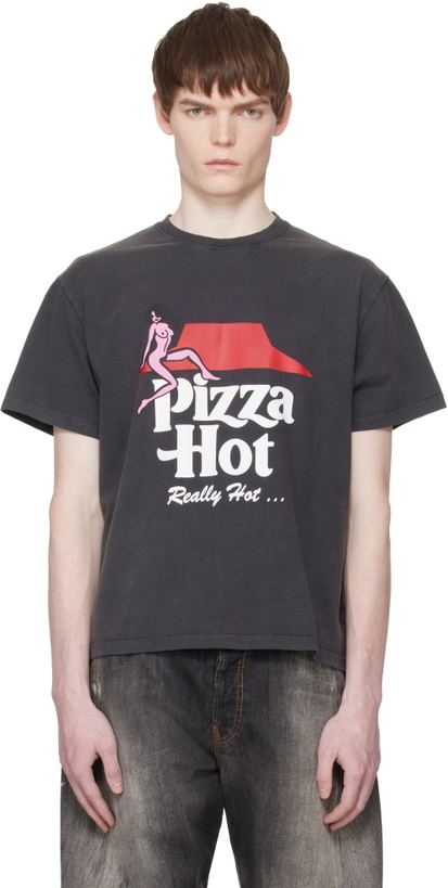 Photo: Carne Bollente Black 'Pizza Hot' T-shirt