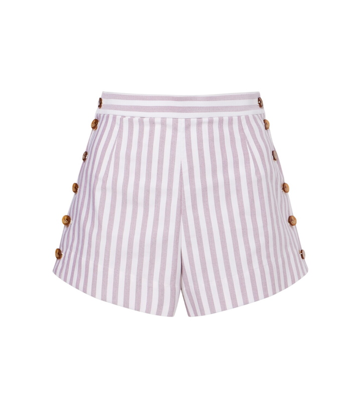 Photo: Vivienne Westwood Elle pinstripe cotton shorts