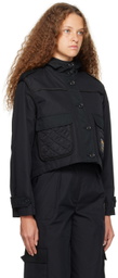 Moschino Black Paneled Jacket