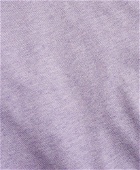 Brooks Brothers Men's Supima Cotton V-Neck Sweater | Lilac
