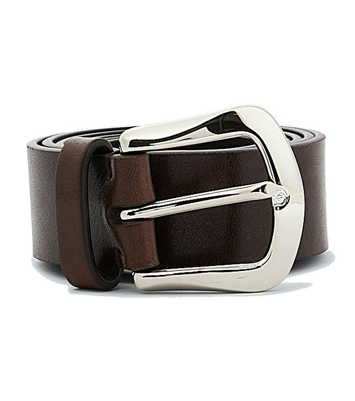 Photo: Brunello Cucinelli Leather belt