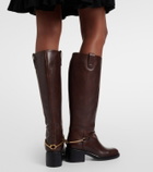 Chloé Dakota 60 leather knee-high boots