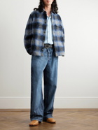 Marant - Kevron Checked Flannel Shirt Jacket - Blue