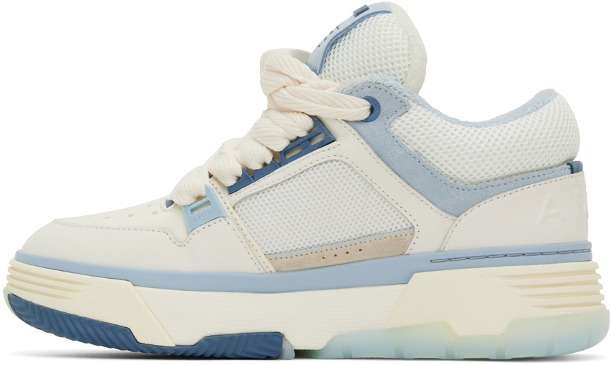 AMIRI White & Blue MA-1 Sneakers Amiri