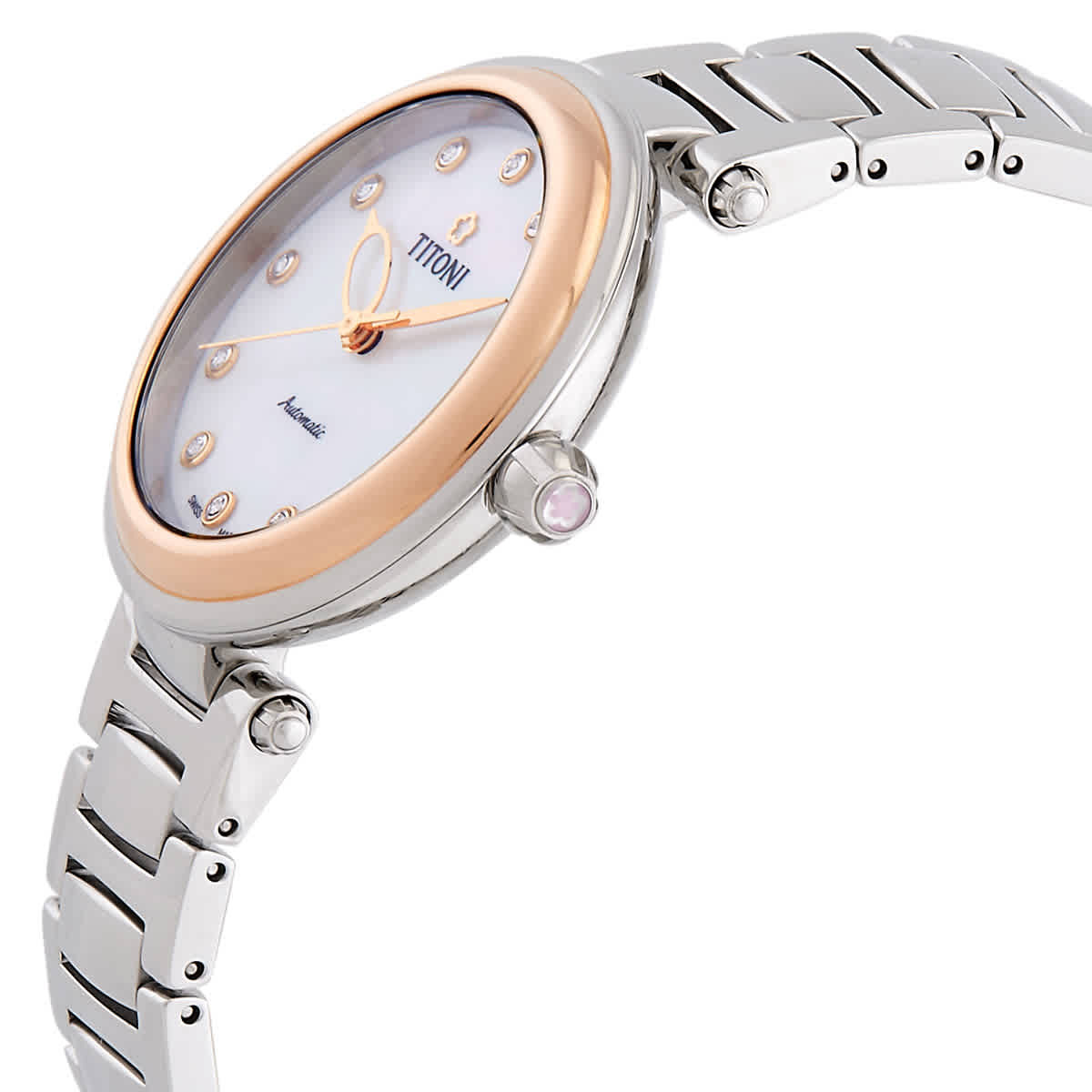 Titoni Miss Lovely Automatic Mother of Pearl Dial Ladies Watch 23978 SRG-622