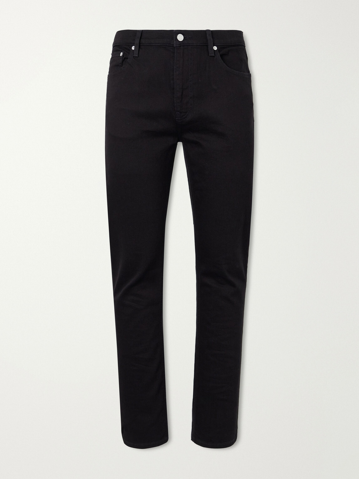 FRAME - Modern Straight-Leg Jeans - Black