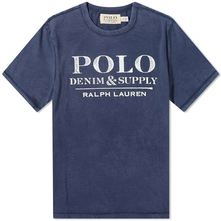 Photo: Polo Ralph Lauren Men's Logo T-Shirt in Cruise Navy