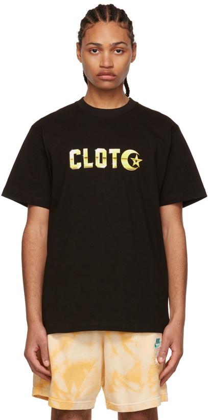 Photo: Clot Black Cotton T-Shirt