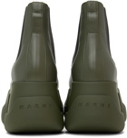 Marni Green Aras 23 Chelsea Boots