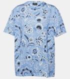 Etro Printed cotton jersey T-shirt
