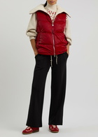 Varley Brock Quilted Shell Gilet Red