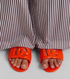 Dolce&Gabbana DG rubber slides