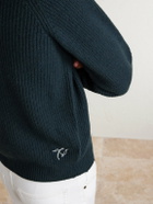 John Smedley - Bill Nighy Cashmere and Wool-Blend Sweater - Green