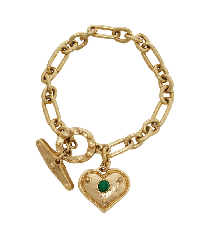 Photo: Alémais Jem Heart charm bracelet