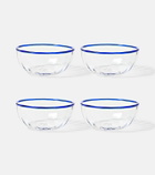 Akua Objects Peter set of 4 glass bowls