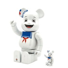 Medicom Stay Puft Marshmallow Man White Chrome Be@Rbrick in Multi 100%/400%