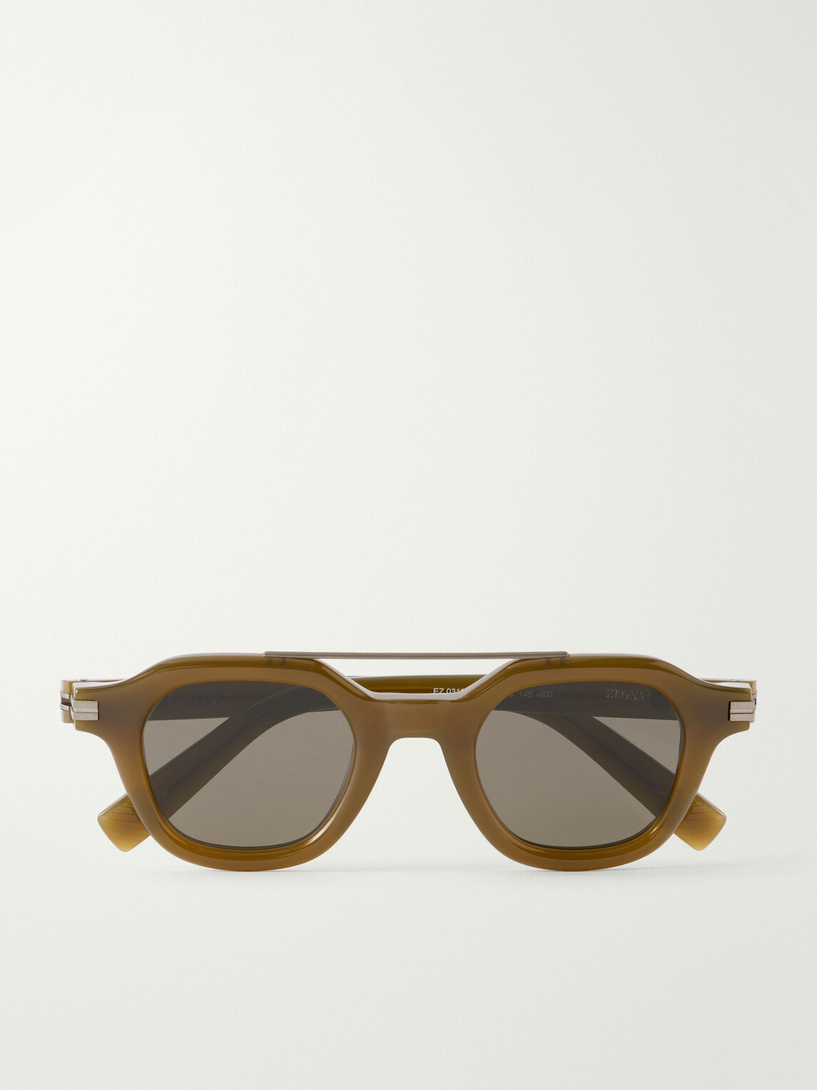 Zegna - Aviator-Style Acetate Sunglasses - Green