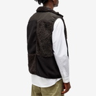 Stan Ray Men's Patchwork Fleece Vest in Black