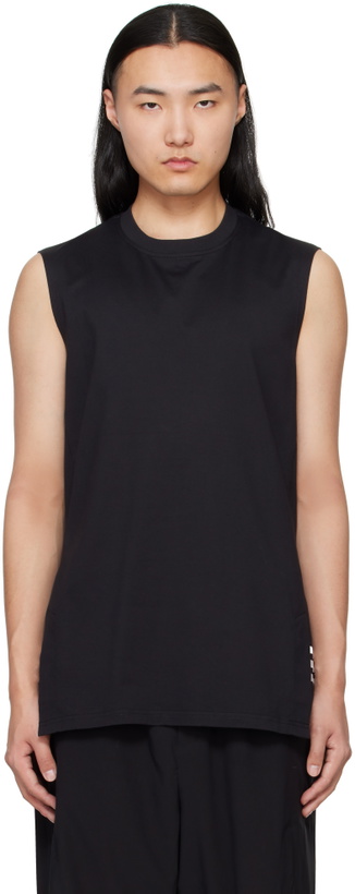 Photo: Y-3 Black 3-Stripes Tank Top