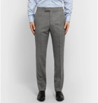 Kingsman - Grey Slim-Fit Prince Of Wales Checked Wool Suit Trousers - Gray