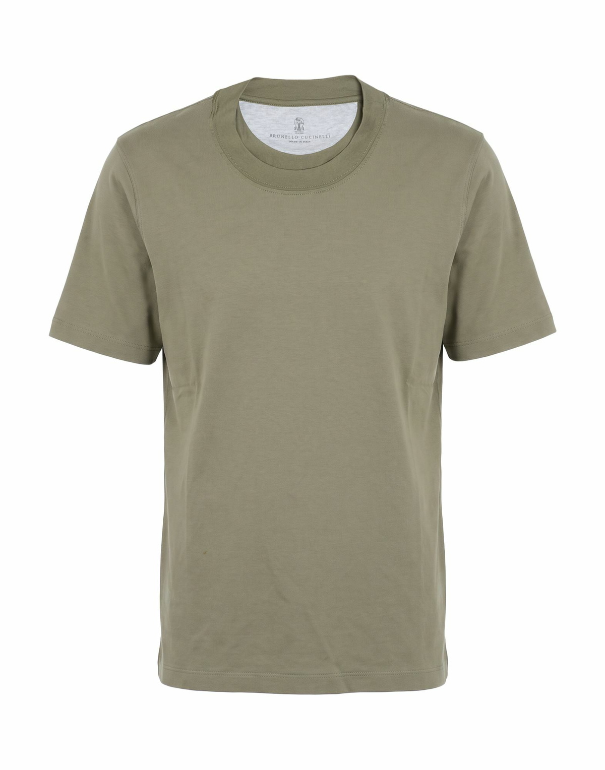 Brunello Cucinelli Mens T-shirt Khaki