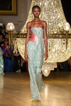 Halpern Sequined wide-leg pants