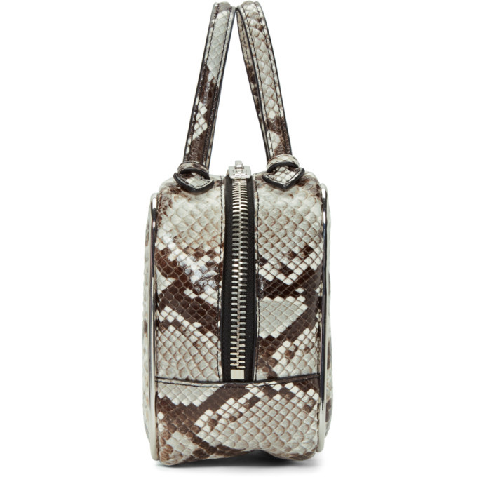 Alexander Wang Grey Snake Halo Bag