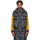 Woolrich Grey North Hollywood Edition Down Camouflage Vest