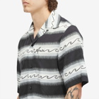 AMIRI Men's Baja Wave Vacation Shirt in Black