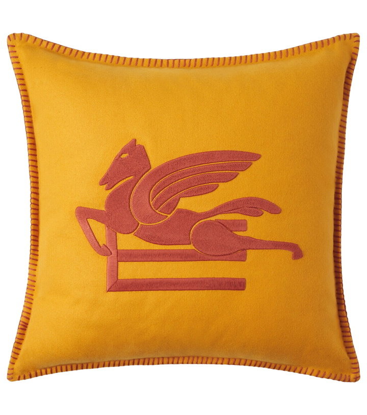 Photo: Etro Pegaso wool-blend cushion