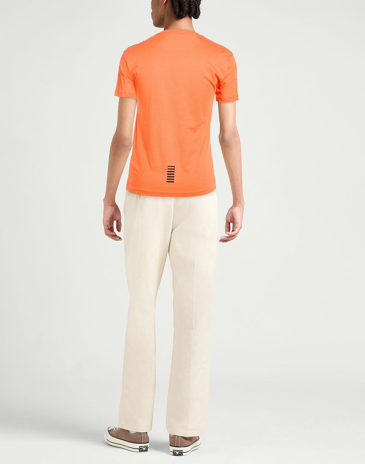 Ea7 Mens T-shirt in Orange