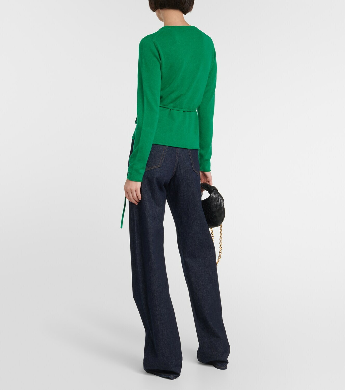 Jardin des Orangers Belted wool and cashmere sweater