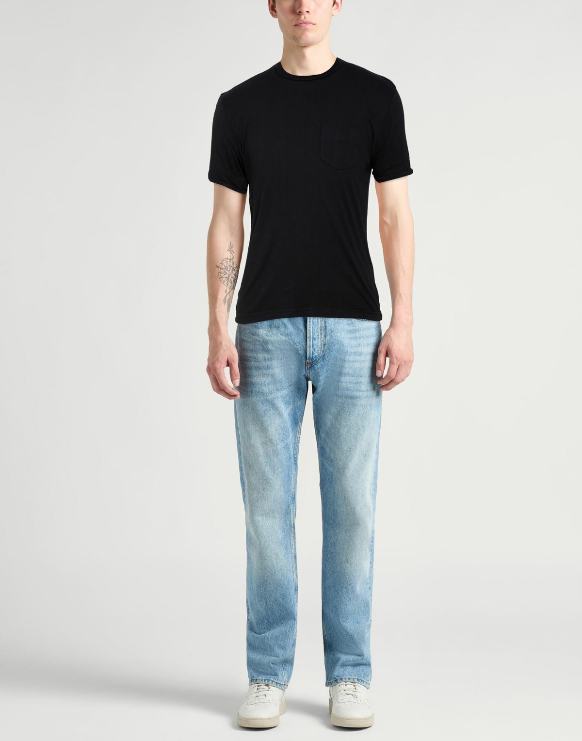Crossley Mens T-shirt in Black