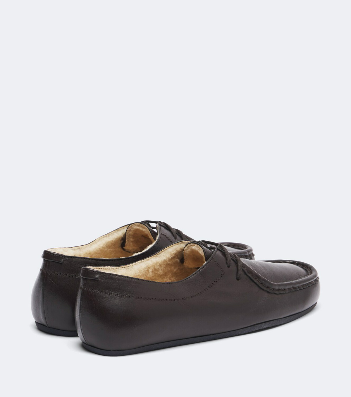 Jil Sander Hood leather lace-up shoes