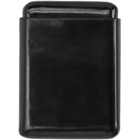 Boris Bidjan Saberi Black Leather Card Holder