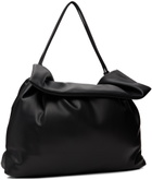 Blossom Black Faco Shirring Bag