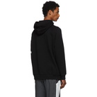 Givenchy Black Contrasting Stripes Hoodie