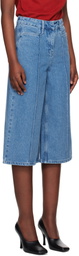 REMAIN Birger Christensen Blue Culotte Jeans