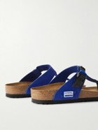 Birkenstock - Adererror Gizeh Suede Sandals - Blue