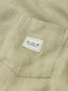 Desmond & Dempsey - Linen Pyjama Set - Green